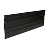 Permaloc CleanLine Aluminum Edging Black Duraflex 1/8 in. x 4 in. x 8 ft.