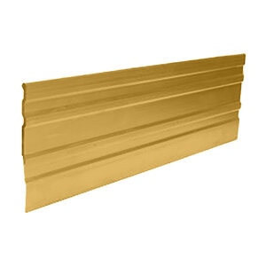 Permaloc CleanLine Aluminum Edging Bronze Duraflex 1/8 in. x 4 in. x 8 ft.