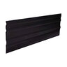 Permaloc Cleanline Aluminum Landscape Edging Black Anodized 1/8 in. x 5-1/2 in. x 8 ft.