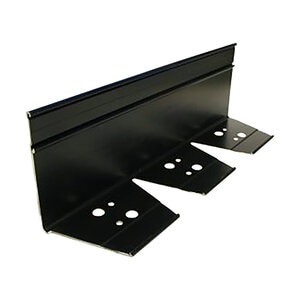 Permaloc AsphaltEdge Aluminum Asphalt Restraint Black DuraFlex 6 in. x 3 in. x 8 ft. (w/ 1 connector per piece)