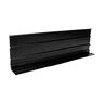 Permaloc PermaStrip L-Shaped Aluminum Landscape Edging Black Duraflex 3/16 in. x 6 in. x 8 ft.