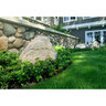 Permaloc Proline Aluminum Landscape Edging Black Duraflex 1/8 in. X 4 in. X 16 ft. w/ 5 Stakes