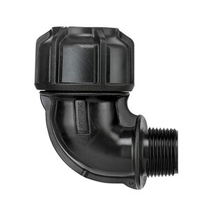 Philmac Compression Elbow 3G 1 in. OD CxC IPS HDPE