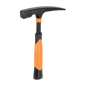 Picard Black Giant Brick Hammer w/ Rubber Handle & Double Wall Steel Tube 21 oz.