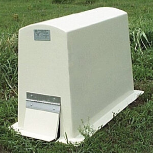 Piedmont RPZ Backflow Enclosure Lift Off Insulated Fiberglass Almond 38 in. L x 15 in. W x 26 in. H