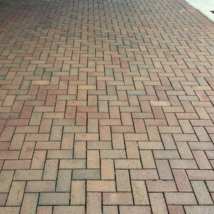Pine Hall English Edge Paver Cocoa (Chocolate Flash) 4 in. x 8 in. x 2-1/4 in. (110 sq. ft./pallet)
