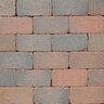 Pine Hall Rumbled Paver Autumn 4 in. x 8 in. x 2-1/4 in. (104 sq. ft./pallet)