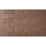Pine Hall Pathway Paver Square Edge Dark Accent 4 in. x 8 in. x 2-1/4 in. (110 sq. ft./pallet)