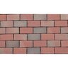 Pine Hall English Edge Paver Full Range Heavy Duty Red Flash 4 in. x 8 in. x 2-3/4 in. (84 sq. ft./pallet)