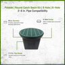 Polylok Round Catch Basin Kit 6 Hole 20 in. 