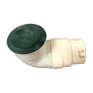 Polylok Emitter 90 Degree Elbow & Core Adapter 4 in. 