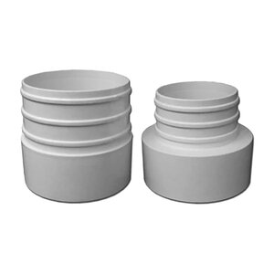 4" corrugated to 4" sdr35 pipe adapter