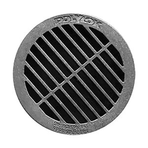 Polylok Grate Round Black 4 in.