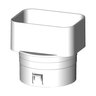 Polylok Down Spout Adapter 4 in. x 6 in. x 4 in.