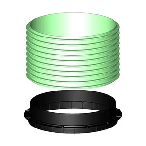 Polylok 24 in. Adapter for Cast-In IPEX Pipe