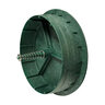 Polylok 6 in. Flow Grate (Pop-Up) W/ Elbow and Corrugated Pipe adapter