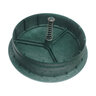 Polylok 6 in. Flow Grate (Pop-Up) W/ Elbow and Corrugated Pipe adapter