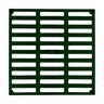 Polylok 9 in. Square Plastic Grate (Green)
