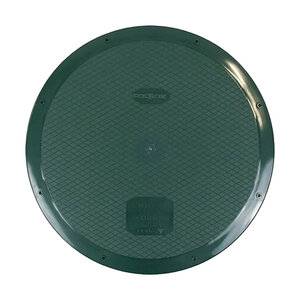 Polylok 24 in. Flat Solid Cover for Risers and Corrugated Pipe
