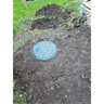 Polylok 24 in. Flat Solid Cover for Risers and Corrugated Pipe