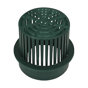 Polylok 4 in. Atrium Grate (Green)