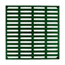 Polylok 12 in. Square Plastic Grate (Green)
