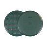 Polylok 20 in. Distribution Box, 7 Hole with Flat Solid Cover)