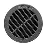 Polylok 3 in. Round Plastic Grate (Black)