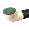 Polylok 4 in. Flow Grate Green (Pop-Up)