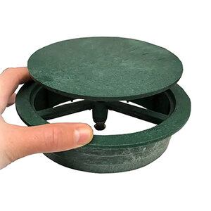 Polylok 6 in. Flow Grate Green (Pop-Up)