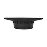 Polylok 6 in. Square Plastic Grate (Black)
