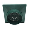 Polylok 6 in. Square Plastic Grate (Green)