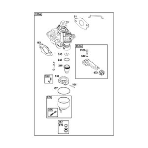 Power Distributors Carburetor Assembly