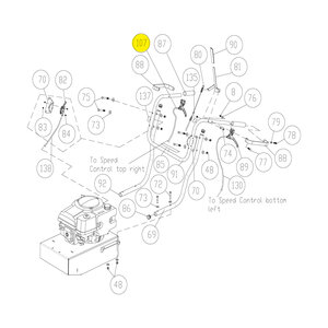 Power Distributors RH Speed Control Service Cable