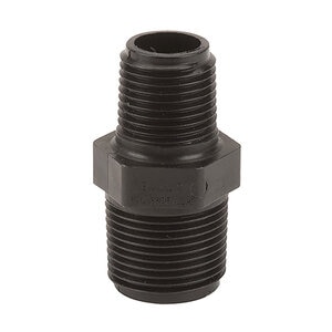 Power Distributors Straight 3/4 in. MPT x 1/2 in. MPT Reducer Nipple 