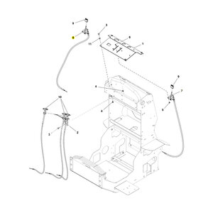Power Distributors Positive Action Throttle Cable 35.00 in.