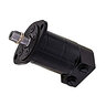 Hydraulic 0.5 Cuin J Motor Side Ports 58 in. Straight Shaft Black Epoxy Paint