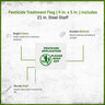 Pesticide Treatment Flag