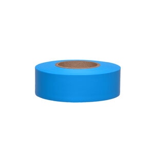 Flagging Tape 1-3/16 Ft. X 150 Ft. Taffeta Blue Glo