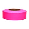 Taffeta 1 in. Roll Flagging Tape Pinkglo X 150 ft Presco