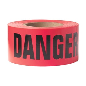 Presco Caution Barricade Tape 3 in. x 1000 ft.
