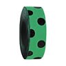 Flagging Tape 1-3/16 x 300 FT Polka Dot Green/Black Presco