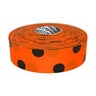Flagging Tape 1-3/16 ft. x 300 ft. Polka Dot Orange/Black Presco