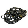 Prime Patio 48 ft. Commercial Grade Black Socket Wire with 24 Suspended Sockets, 10 Amps, E26 Base, 120V, 1,200W