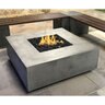 Prism Tavola 42 Fire Table NG Pewter 42 in. x 42 in. x 16 in.