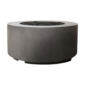 Prism Cilindro Fire Bowl NG Pewter 36 in. x 36 in. x 18 in.