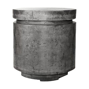 Prism MOD Propane Enclosure Round Pewter 20 in. x 20 in. x 21-1/2 in.