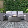 Prism Tavola 2 Fire Table NG Natural 36 in. x 36 in. x 16 in.