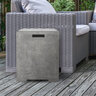 Prism Sausalito Propane Enclosure Square Natural 16 in. x 16 in. x 21 in.