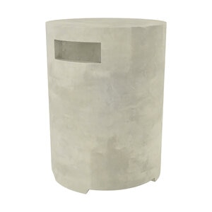 Prism Orinda Propane Enclosure Round Natural 16 in. x 16 in. x 18-1/2 in.